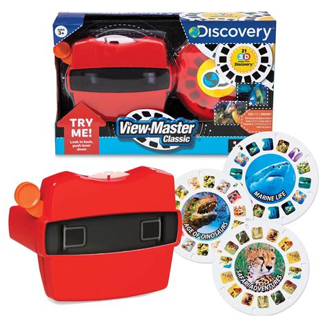 View Master Classic 3D Image Real Viewer Toy Boxed Set Walmart