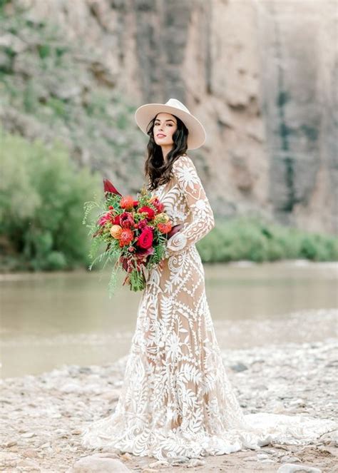 Trendy Nude Lace Wedding Gowns Weddingomania