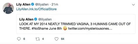 Lily Allen Shames Troll Who Shares Picture Of Her Neatly Trimmed Vagina But Fans Think It S