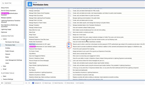 Setup Basic Multi Factor Authentication With A Permission Set