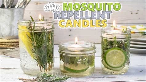 DIY Mosquito Repellent Candles YouTube