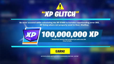 New Op Xp Glitch Map In Fortnite Chapter 4 Season 5 Og Afk Xp Glitch Over 1mil Youtube