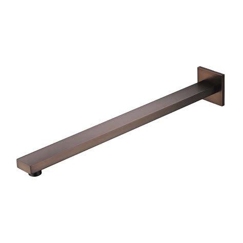 Cae Square Wall Mounted Shower Arm Oil Rubbed Bronze Platinum