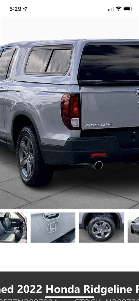 Leer Ridgeline Truck Cap Lunar Silver Honda Ridgeline Owners Club