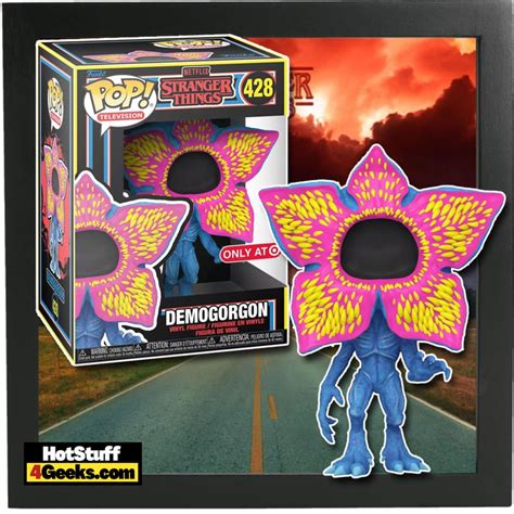 New Stranger Things Black Light Pops Dustin Eleven And Demogorgon