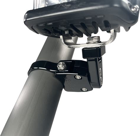 Small Base Adjustable Light Mount Black