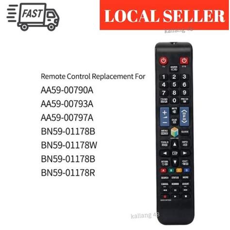 SG In Stock Replacement Samsung TV Remote AA59 00790A AA59 00797A