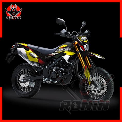 Jual Sticker Decal Full Body D Tracker Desain Custom 01 Yellow