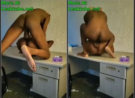 MUST WATCH Ghana Guy Record Destroying Hookup Girl Pussy On The Desk