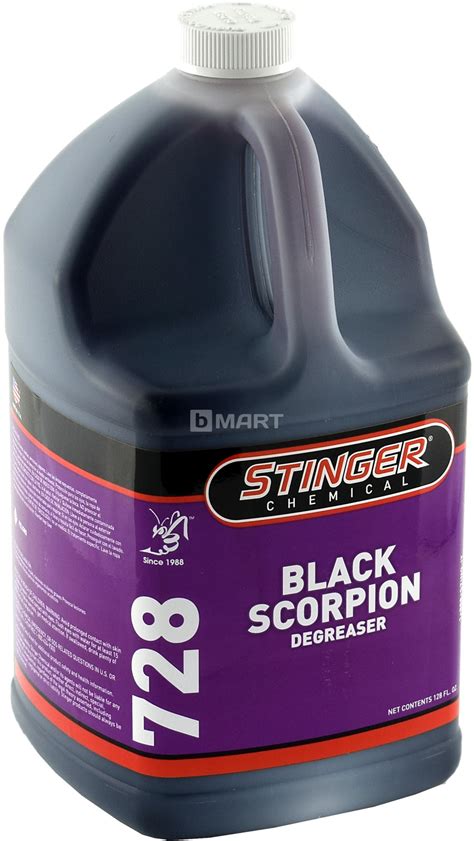 Концентрированный обезжириватель Black Scorpion Degreaser на водной ...