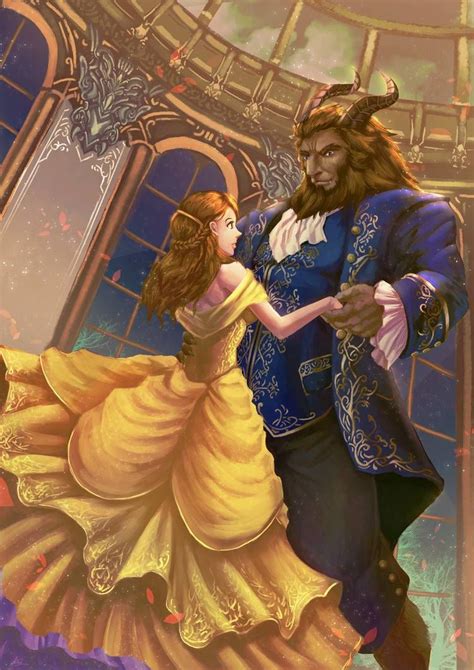 Beauty And The Beast Fanart By Lander Laon On Deviantart Disney