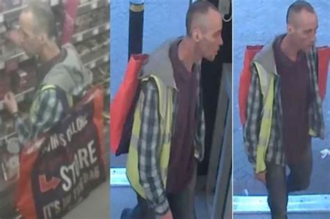 Cctv Released In Bid To Trace Man Police Want To Speak To After Robbery