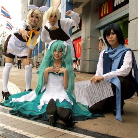 Vocaloid Rin Len Miku And Kaito Alice Human Sacrifice Nd Rd And