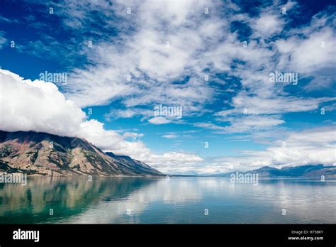 Kluane Lake in Yukon Territory, Canada Stock Photo - Alamy