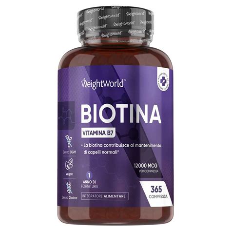 Biotina 365 Compresse | Caduta dei Capelli | ShytoBuy