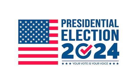 Premium Vector Usa 2024 Presidential Elections Event Banner