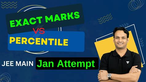 Marks Vs Percentile For JEE Main Jan Attempt JEE Main January Marks