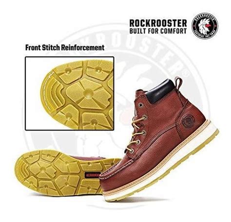 Botas De Trabajo Rockrooster Walker Para Hombre Bota De Pun Cuotas