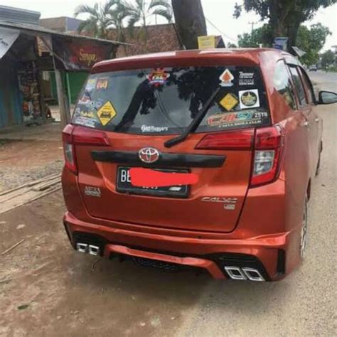 Jual Bodykit Belakang Model Vazoma Untuk Sigra Dan Calya Tahun