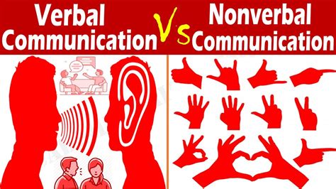 Differences Between Verbal And Nonverbal Communication Youtube