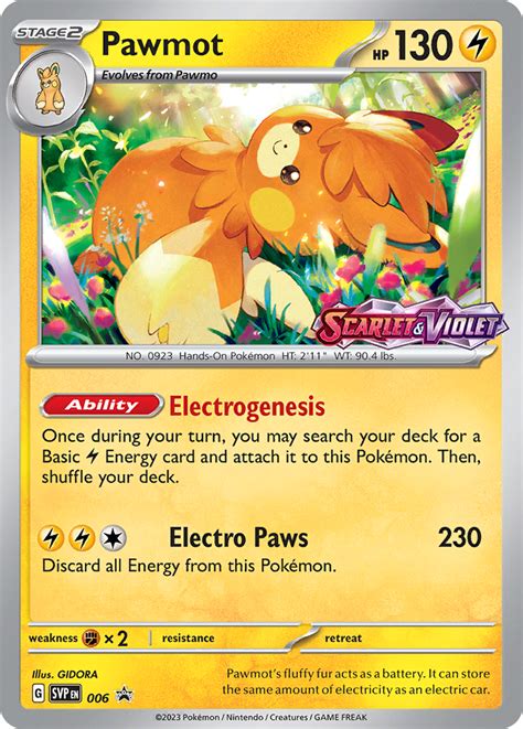 Pawmot Scarlet Violet Promos SVP 006 PkmnCards