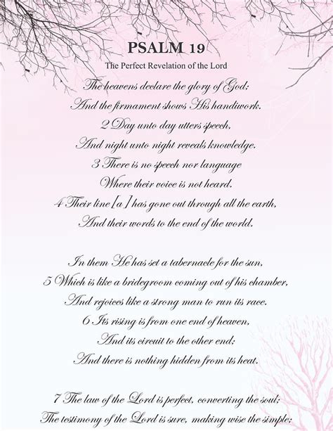 Psalm 19 Pg 1 Digital Art By Trilby Cole Pixels