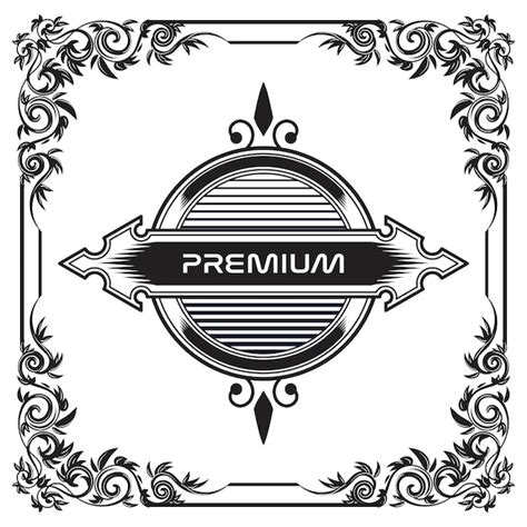 Free Vector Black And White Premium Background