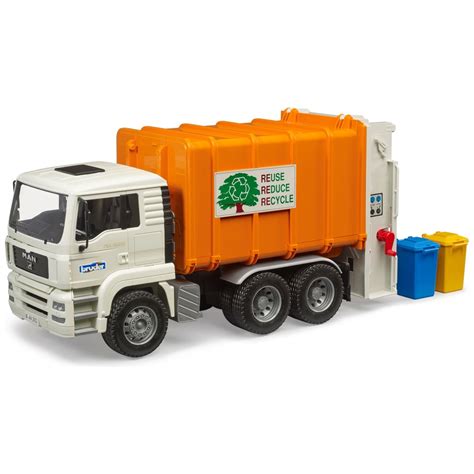 BRUDER 02772 MAN TGA Müll LKW Hecklader Smyths Toys Schweiz