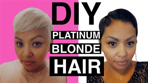 How To DIY Icy White PLATINUM BLONDE STEP BY STEP DIY Hair CUT YouTube