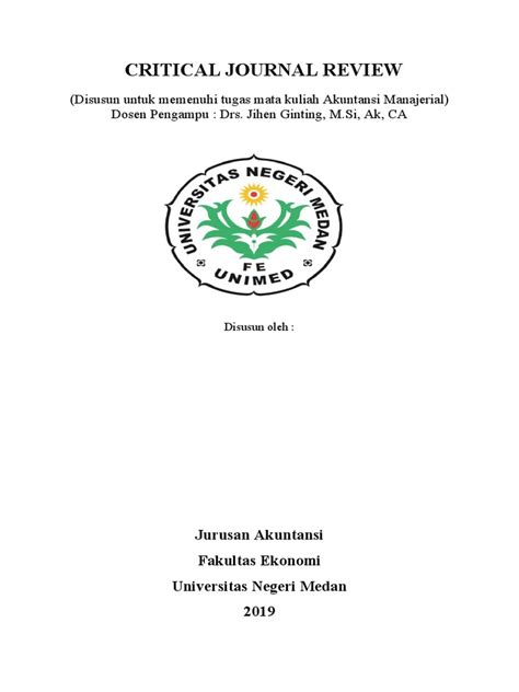 Critical Journal Review Manajerial Pdf