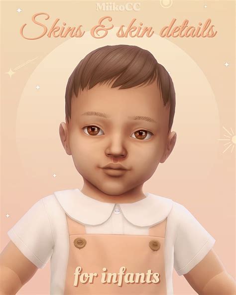 Skins Skin Details For Infants Miiko Sims Baby The Sims 4 Skin