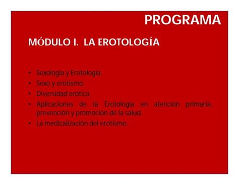 Introducción A La Erotología Universidades [modo De Compatibilidad