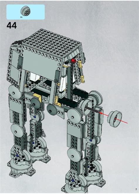 LEGO Instructions For Set 8129 AT AT Walker Star Wars Episode V