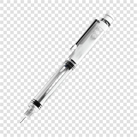 Insulin Pen Transparent Background Realistic Element Premium Ai