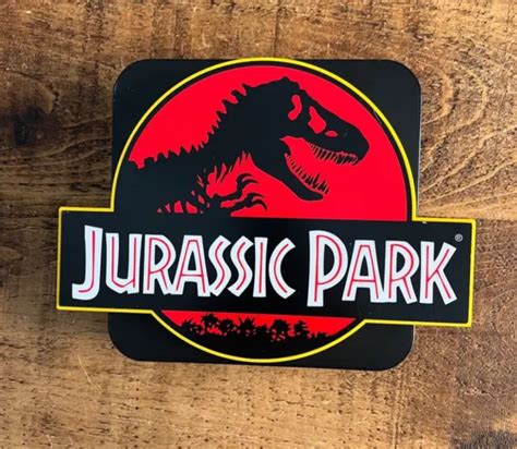 Jurassic Park Wall Desk Logo Light Numskull £15 00 Picclick Uk