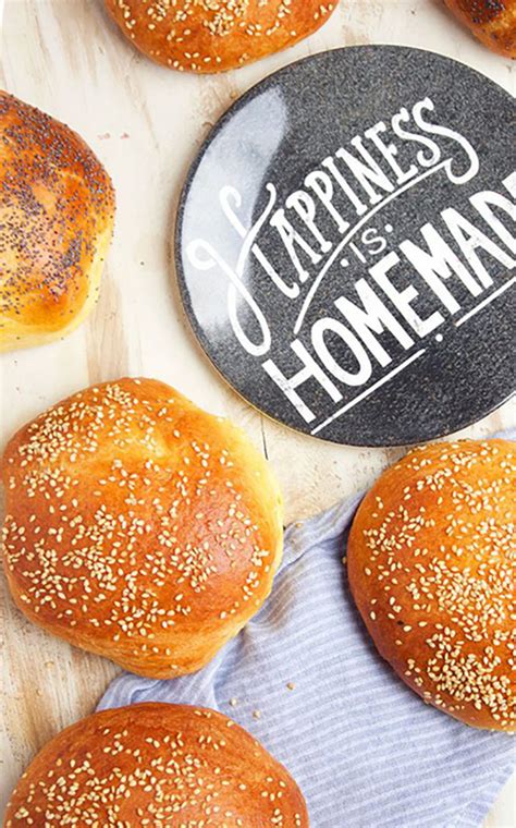 Homemade Brioche Hamburger Buns The Suburban Soapbox