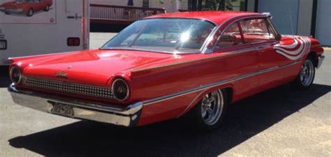 Sell New 1961 Ford Galaxie Starliner Red Car Blown 460 C6 Automatic