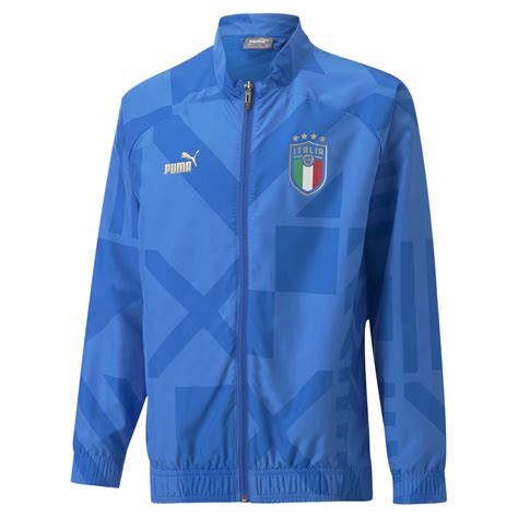 Italy Figc Junior Pre Match Jersey 2022 Puma