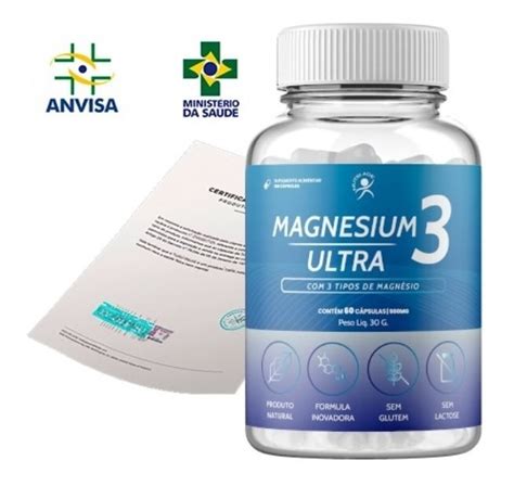 Magnesium Ultra Suplemento Composto Tipos De Magn Sio