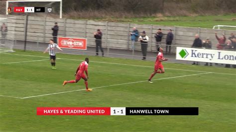 Hayes Yeading Utd V Hanwell Town HIGHLIGHTS 2nd April 2018 YouTube