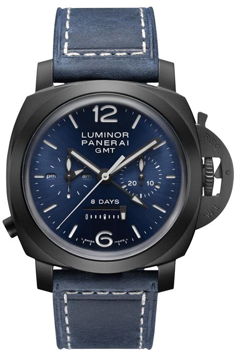 Panerai Luminor Chrono Monopulsante Gmt Blu Notte Limited Edition