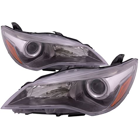 Headlights Set Halogen Projector Left Driver Right Passenger Capa