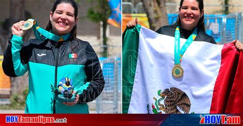 Hoy Tamaulipas Alejandra Zavala Logra Oro Record Panamericano Y