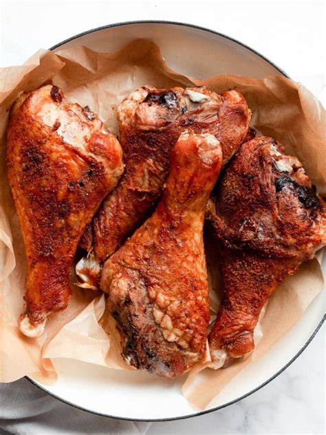 Easy Roasted Turkey Legs IFoodReal