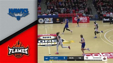 Nbl Men Perry Lakes Hawks Vs Rockingham Flames Game Highlights