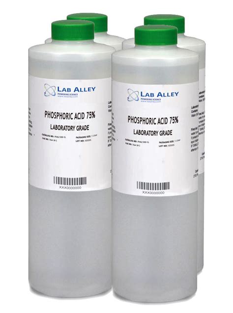 Buy Phosphoric Acid 75 Solution Lab Grade 22 Bulk Sizes