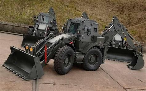 Jcb 4cx Armored Truck Army Vehicles Military Vehicles