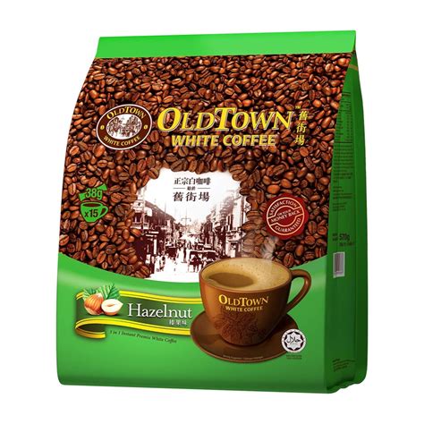 Cà Phê Hạt Phỉ Malaysia Hazelnut 3 in 1 Instant Premix White Coffee