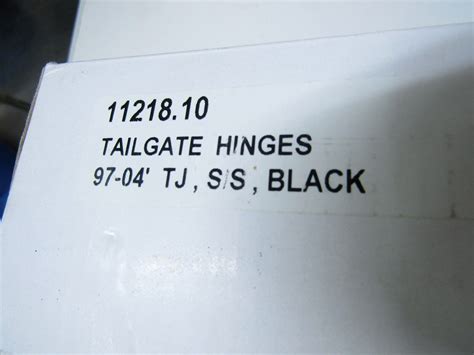 Tailgate Hinge Rugged Ridge 11218 10 For Sale Online EBay