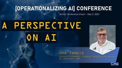 Operationalizing AI Virtual Conference May 9 2023 Computer